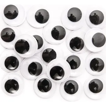samolepka DP Craft Samolepící oči 2 CM, 20 ks