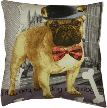 Dekorativní polštářek Povlak na polštářek Turisti - 40x40 cm, 100% bavlna