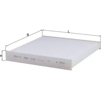 Kabinový filtr Filtr, vzduch v interiéru KNECHT LA 859