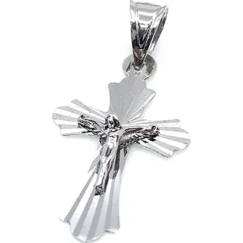 Přívěsek Diante Zlatý přívěsek kříž 59619105