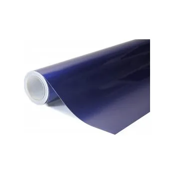 Polep vozidla Super lesklá metalická modrá auto wrap fólie 152x50cm - interiér/exteriér