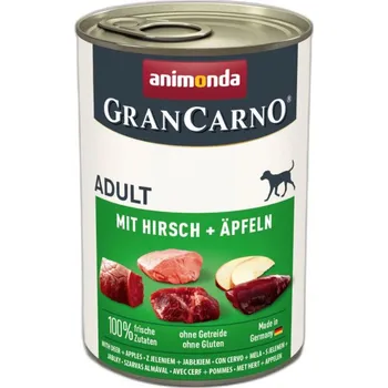Krmivo pro psa Animonda GranCarno Adult konzerva pro psy s jelením masem a jablky 400g