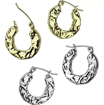 Náušnice Náušnice chirurgická oceli tepané