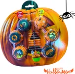Halloween mini košíčky na nepečené cukroví | 150 ks