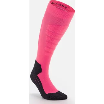 Pánské ponožky WEDZE Lyžařské ponožky 100 PLUS pro dospělé 35/38 RŮŽOVÁ