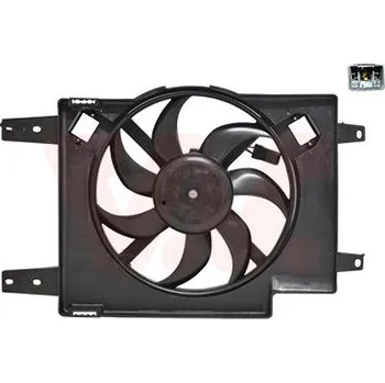 Motor automobilu Větrák, chlazení motoru VAN WEZEL 0166746
