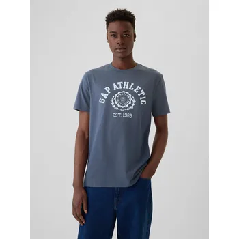 Pánské tričko GAP Bavlněné tričko s logem - Pánské GAP modrá 2914235