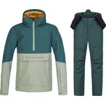 Dětský lyžařský komplet Jumy Sea moss/tea 122-128 + Akita Sea moss 110-116