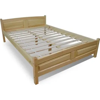 Postel Postel 111 - dvoulůžko Rozměr: 140x200, Odstín: Borovice přírodní