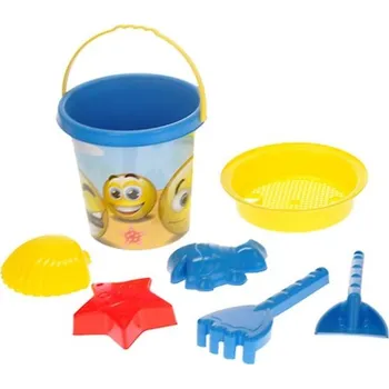 Hra na zahradu Sada na písek smajlíci 7ks