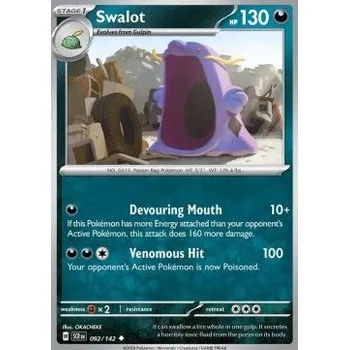 Sběratelská karetní hra Pokémon SCR 092/142 Swalot - Stellar Crown Stav: Near Mint, Verze: NORMAL