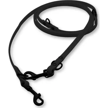 Vodítko pro psa Přepínací flexibilní HEXA MINI voděodolné vodítko PafDog® 10mm, 5 délek, černé DÉLKA VODÍTKA: 3 metry