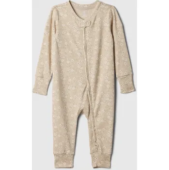 Kojenecký overall GAP Baby vzorovaný overal - Holky GAP krémová 2694831