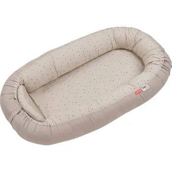 Zavinovačka Béžové bavlněné hnízdečko Done by Deer Confetti 93 cm