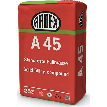 Průmyslové lepidlo Ardex A 45 rychlá opravná hmota betonů a potěrů 25 kg