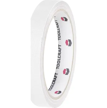 Lepicí páska TOOLCRAFT HEB19L10WC HEB19L10WC páska se skelným vláknem HEB19L10WC bílá (d x š) 10 m x 19 mm 1 ks