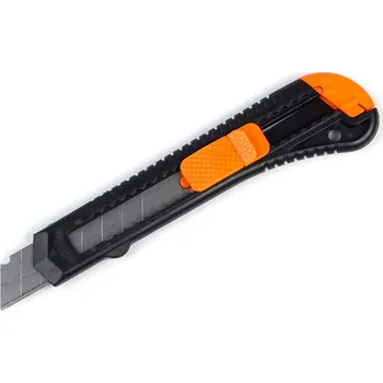Pracovní nůž Plastový stavební nůž, segmentová čepel, 18 mm1