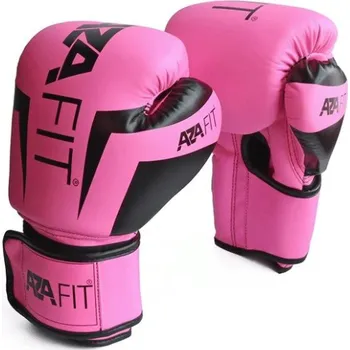 Boxerské rukavice Boxerské rukavice AZAFIT růžové Odolné a pohodlné