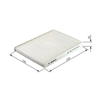 Kabinový filtr Kabinový filtr Renault KANGOO Express (FC0/1_) Bosch - 1.2, 1.2 BF, 1.216V, 1.4, 1.616Vb