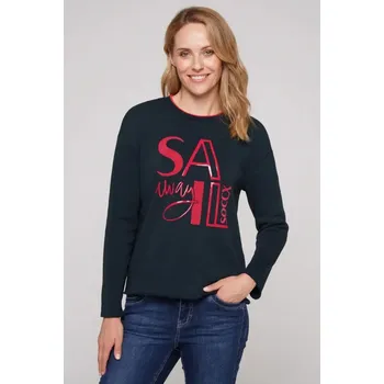 Pánská mikina Soccx MIKINA SP2409-3389-22 S, Tmavě modrá