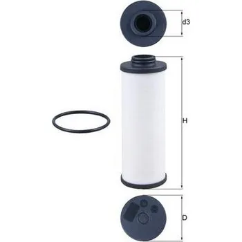 Hydraulický filtr Hydraulický filtr, automatická převodovka KNECHT HX 186D