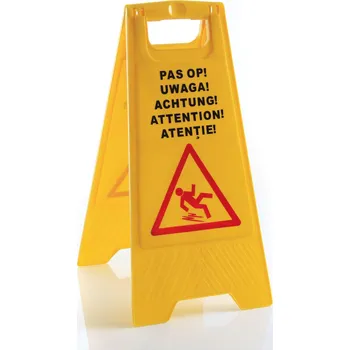 Cedule "Mokrá podlaha", HENDI, 300x460x(H)615mm