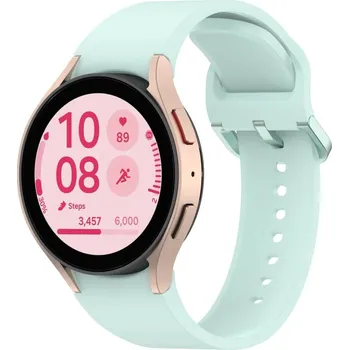 Ostatní příslušenství k chytrým hodinkám eses Silikonový řemínek pro Samsung Galaxy Watch 4, 5, 6, 7, FE - Zelený, OneClick