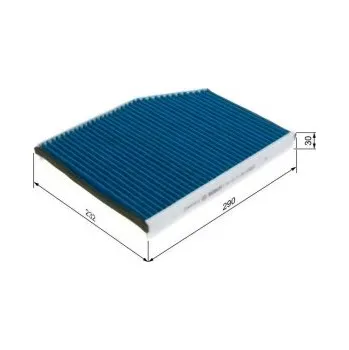 Kabinový filtr Kabinový filtr Ford TRANSIT V363 Krabice (FCD, FDD) Bosch - 2.0 EB, 2.0 EBRWD, 2.0 EBmHE