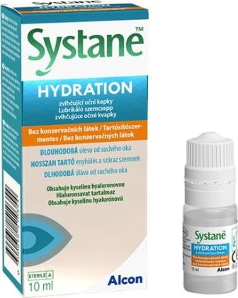 Alcon Kapky Systane Hydration bez konzervačních látek 10ml
