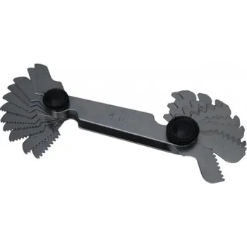 Metrické pravítko stoupání závitu 20 velikostí závitu MZR 37152