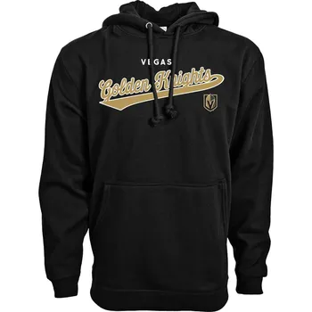 Pánská mikina Levelwear Pánská mikina Vegas Golden Knights NHL Tail Sweep Hoodie Velikost: XXL
