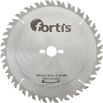 Pilový kotouč Pilový kotouč hw 300 x 3,2 x 30 mm z28lwz fortis