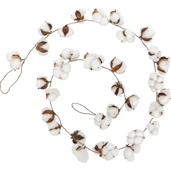 umělá květina Atmosphera Girlanda z umělých květů bavlny, 200 cm