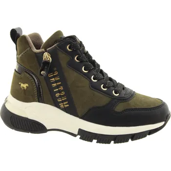 Dámské tenisky MUSTANG Dámský zelený kotník 1481501-770-365 Velikost 40