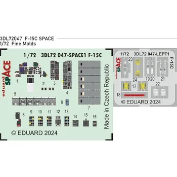 Plastikový model Eduard 1/72 F-15C SPACE (FINE MOLDS)