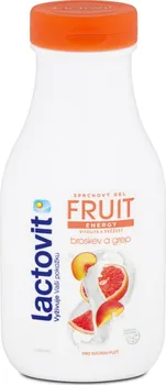 Sprchový gel Lactovit Vitalita a svěžest broskev a grep sprchový gel 300 ml