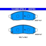 Sada brzdových destiček, kotoučová brzda ATE 13.0460-5783.2