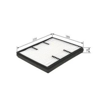 Kabinový filtr Kabinový filtr Chevrolet NUBIRA kombi Bosch - 1.6, 1.8, 2.0D