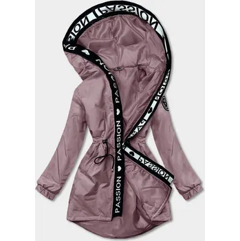 Dámská cargo bunda Růžová dámská oversize parka SWEST -, odstíny růžové S (36) i392_23175-46