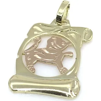 Přívěsek Diante Zlatý přívěsek s motivem lva 31505917