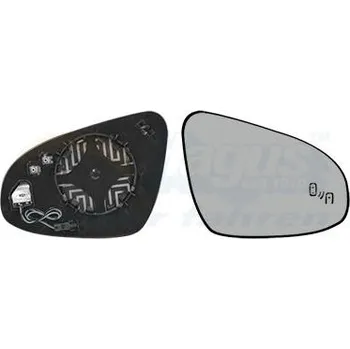 Auto zrcátko Sklo do zrcatka, vnejsi zrcatko VAN WEZEL 5411836