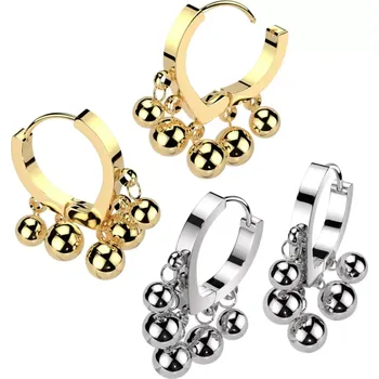 Náušnice Náušnice chirurgická ocel kuličky