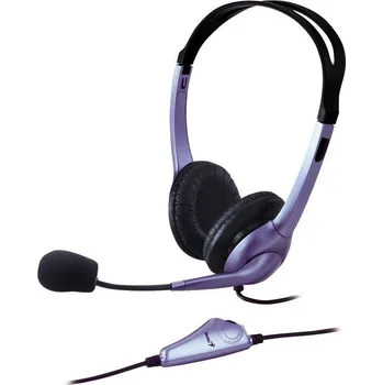 Sluchátka GENIUS headset - HS-04S (sluchátka + mikrofon), single jack 31710156101