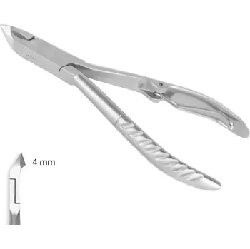 Kleště na nehty Kleště na kůžičky SNIPPEX 10 cm/4 mm vroubkované