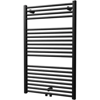 Radiátor EBS Grande Radiátor 45x97 rovný, středové připojení, černý samet DGRE09700450SM51-6501