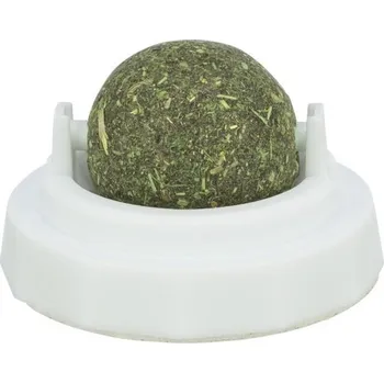 Trixie Catnip Ball 5 cm bílá/zelená