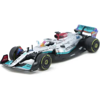 autíčko Mercedes-AMG F1 W13 E Performance Miami Grand Prix 2022 G. Russel 1:64 - TARMAC Models Mercedes-Benz AMG W 13 E Performance Miami Grand Prix George Russel- kovový model auta 1/64