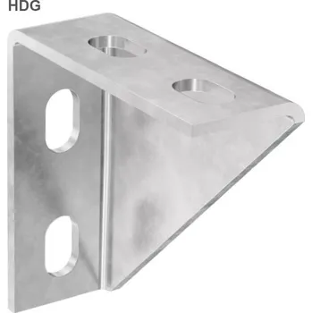 Tesařské kování Úhelník konzolový WK 100/100/4mm HDG