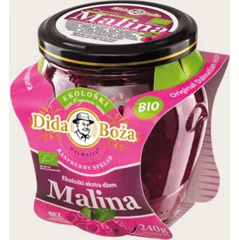 Džem BIO malinový Dida boža 240g