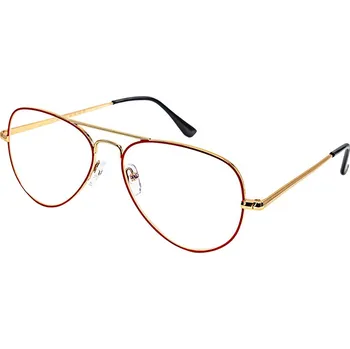 Glassa Brýle na čtení G 251 +3,00 červeno/zlaté